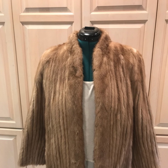 kent fisher furs Jackets & Blazers - AUTHENTIC MINK FUR JACKET